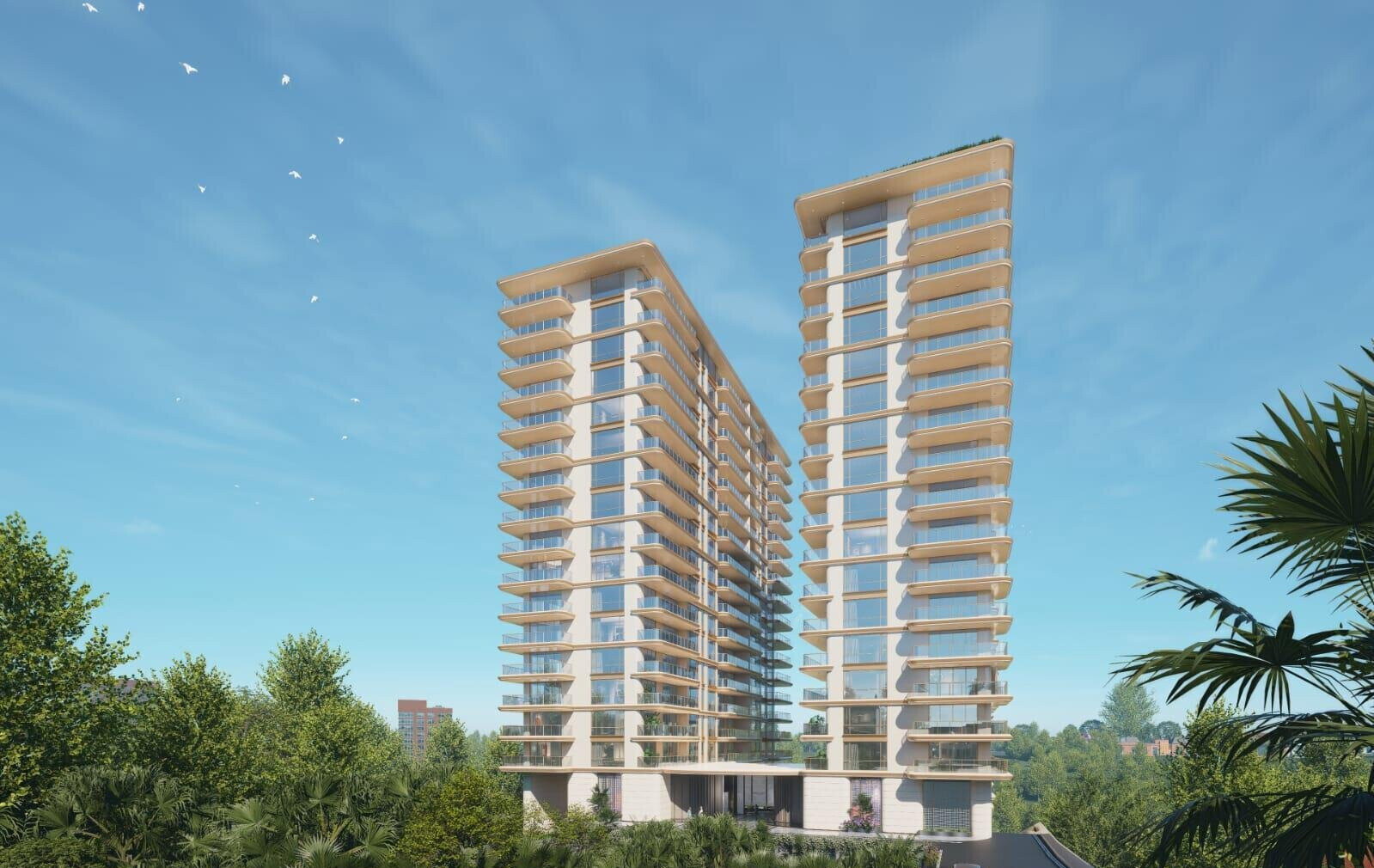 3BR + DSQ with Resort Pool & Karura Views - Westlands