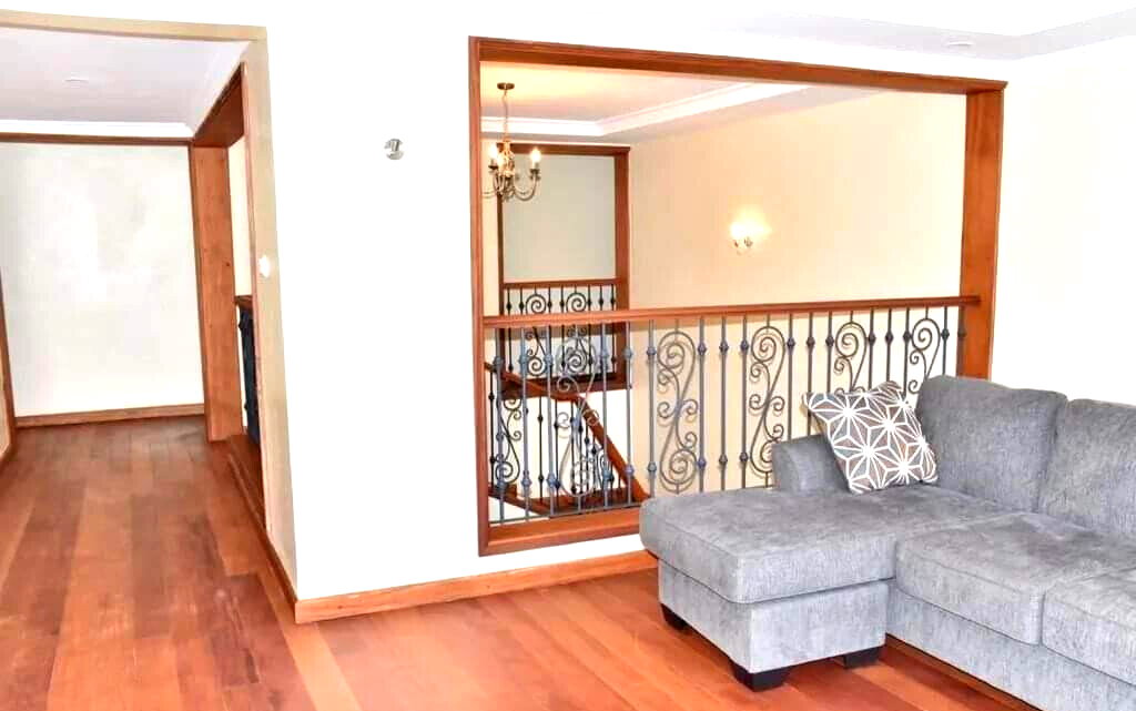 4-Bed Townhouse with Fireplace & DSQ on Masai Road – Hardy, Karen