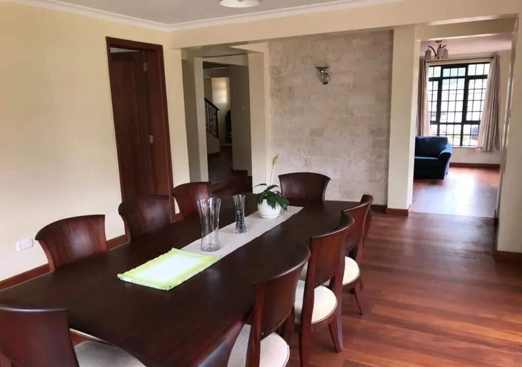 4-Bed Townhouse with Fireplace & DSQ on Masai Road – Hardy, Karen