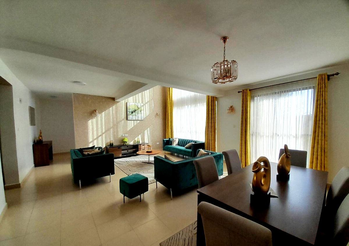 5BR All-Ensuite Townhouse with Nairobi National Park Views - Syokimau