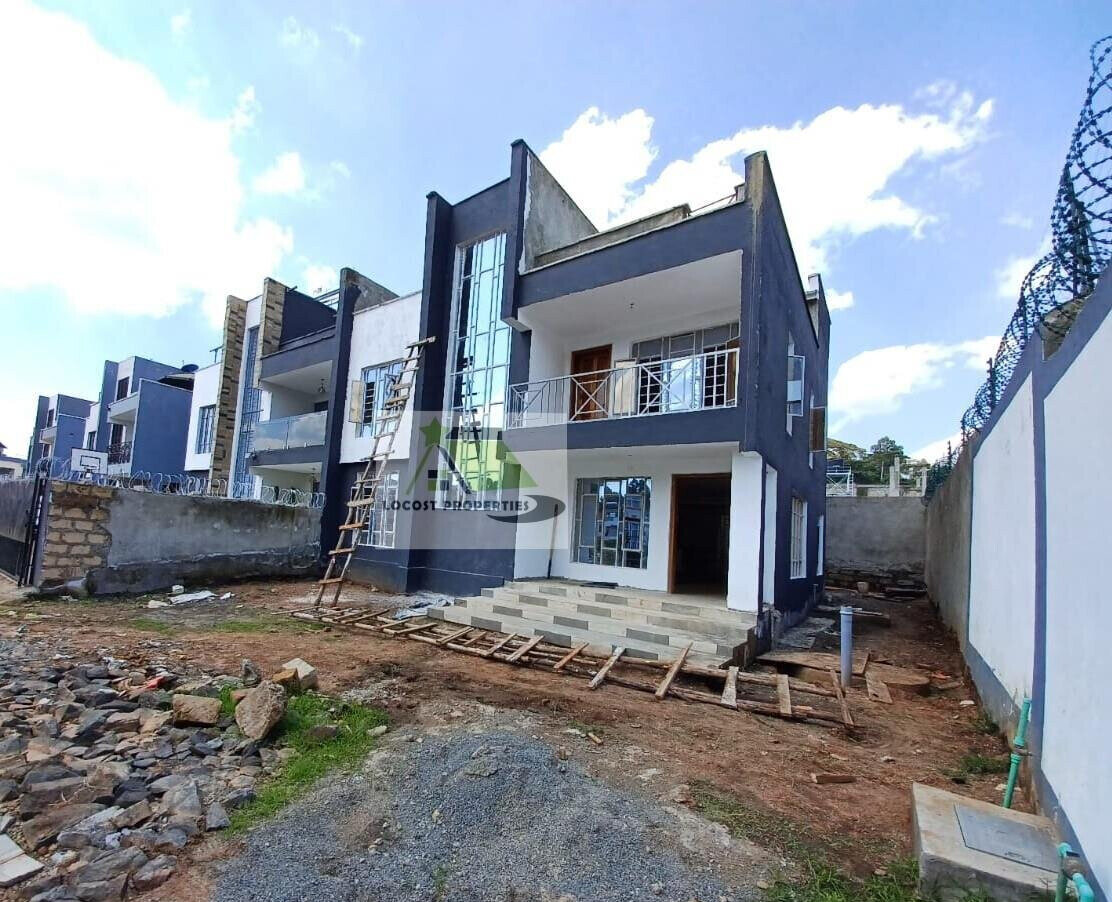 4BR All-Ensuite Townhouse with DSQ & Rooftop Terrace - Kikuyu