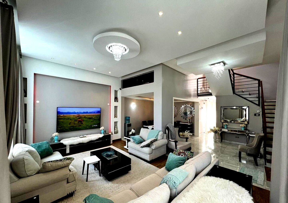 4BR Townhouse with Roof Terrace & Borehole – Phenom Langata