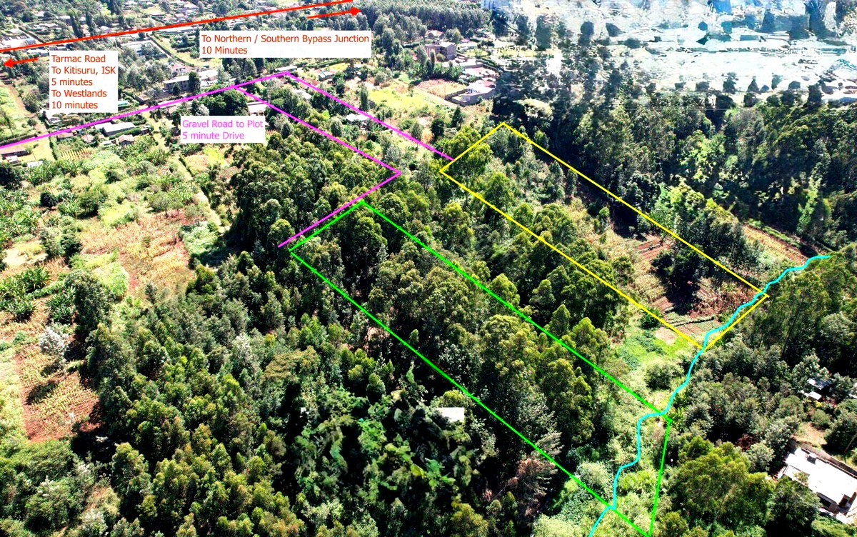 0.42 Acre Riverfront Plot at KSh 20M