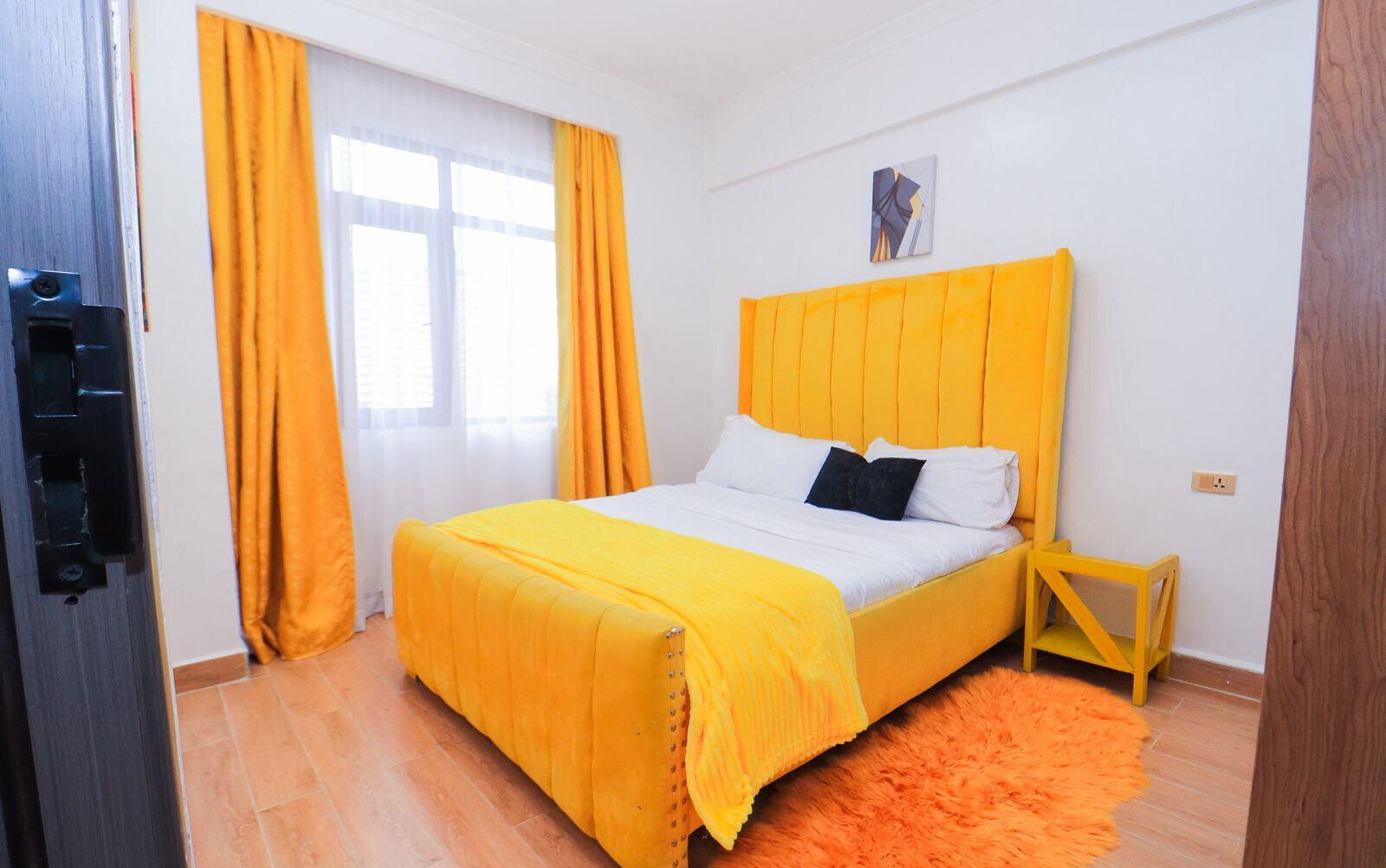 6th Floor 2BR Fully Furnished with Gym & Restaurant - Kilimani