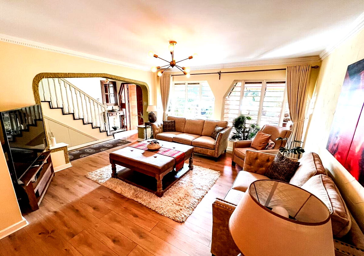 Fully Renovated 4BR Maisonette with Office & Inverter - Westlands