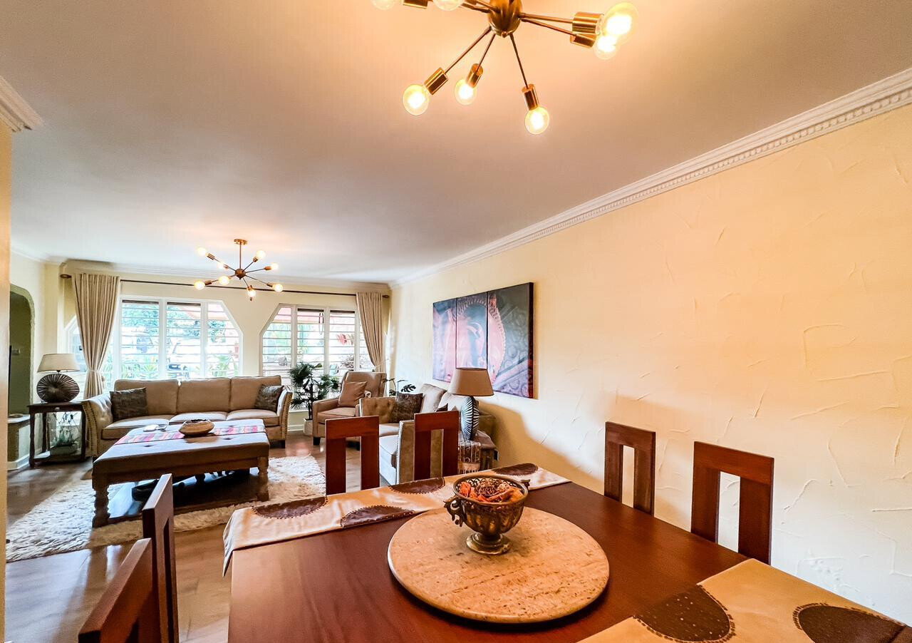 Fully Renovated 4BR Maisonette with Office & Inverter - Westlands
