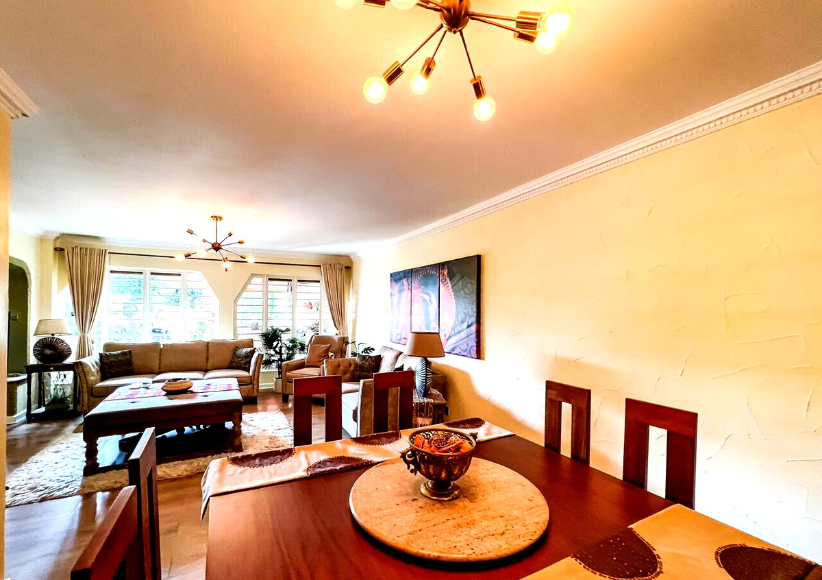 Fully Renovated 4BR Maisonette with Office & Inverter - Westlands