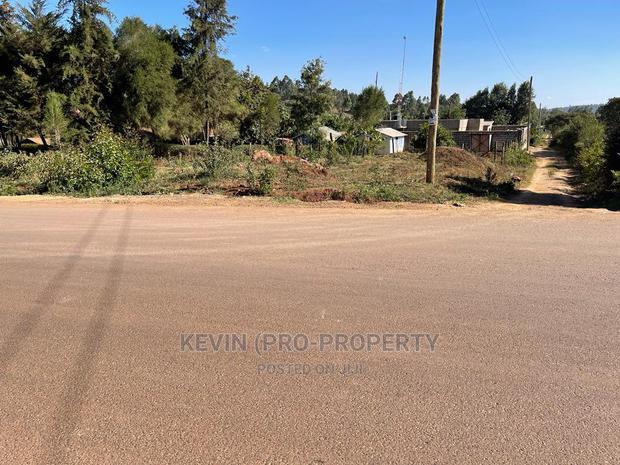 Corner Plot for Sale Touching Tarmac in Kikuyu, Kamangu.