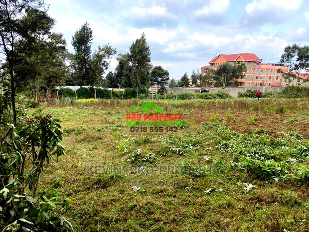 Prime Commercial Plot for Sale in Limuru Town.