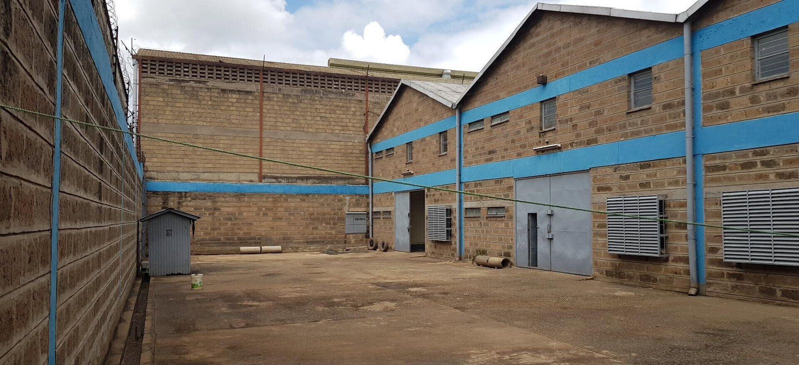 0.33 Acre Godown with Garden