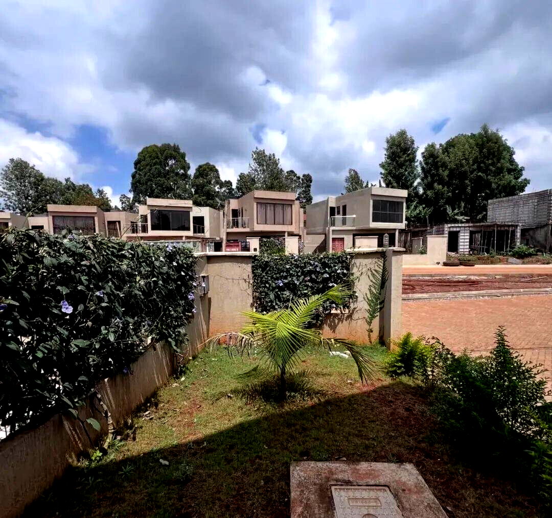 3BR Townhouse with DSQ & Private Garden - Lower Kabete