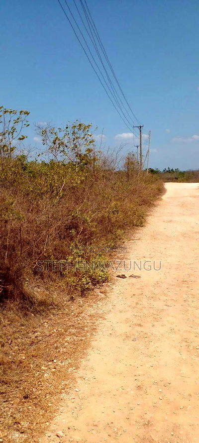 1/2 Acre Plot on 3rd Row in Galu Beach - Image 1