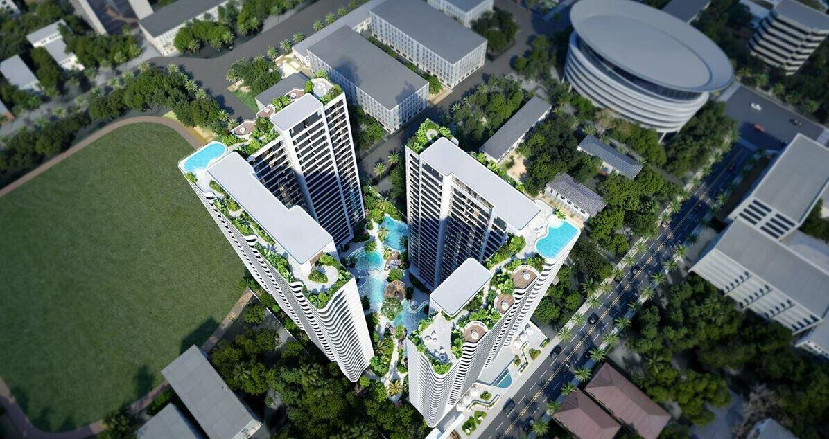 4BR Penthouse with Private Elevator & 270° Views - Spring Valley