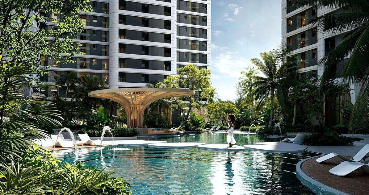 4BR Penthouse with Private Elevator & 270° Views - Spring Valley
