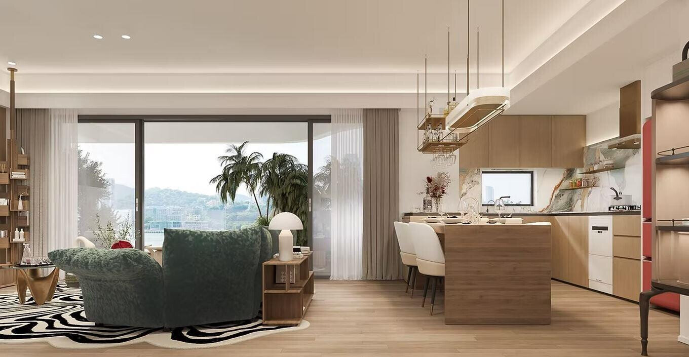 4BR Penthouse with Private Elevator & 270° Views - Spring Valley