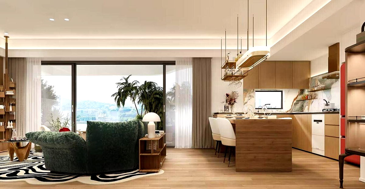 4BR Penthouse with Private Elevator & 270° Views - Spring Valley
