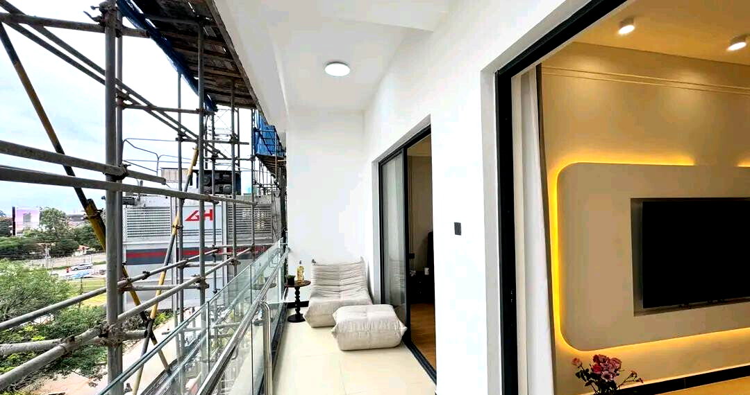 3BR with Cafe, Yoga Room & Pool - Kileleshwa
