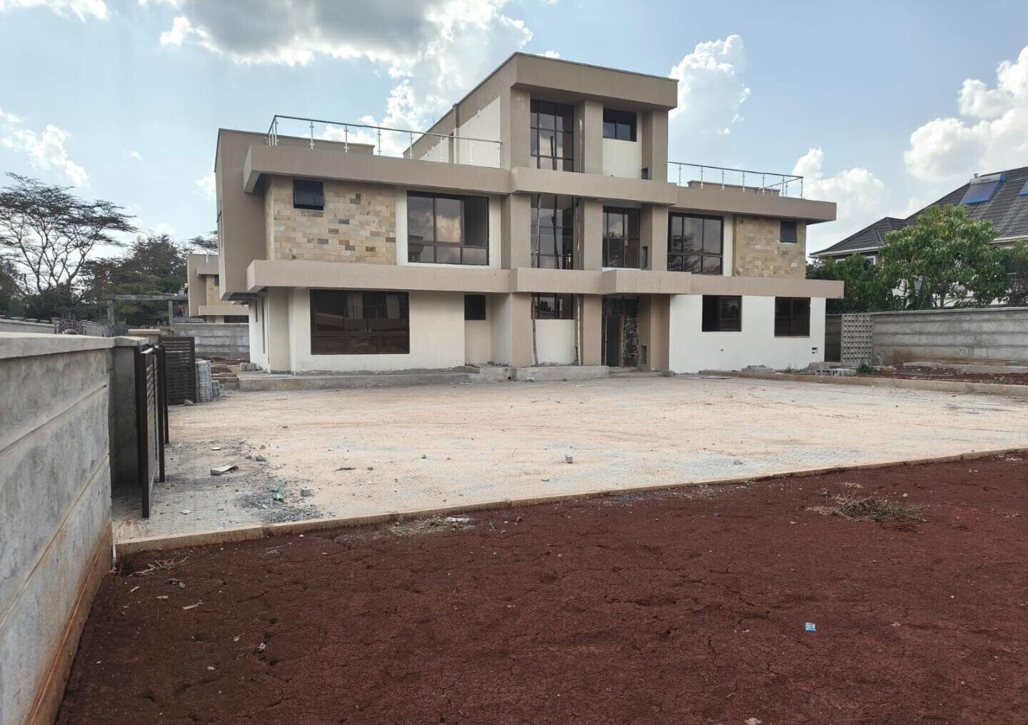 6-Bedroom Townhouse 80% Complete on Third-Acre – Karen