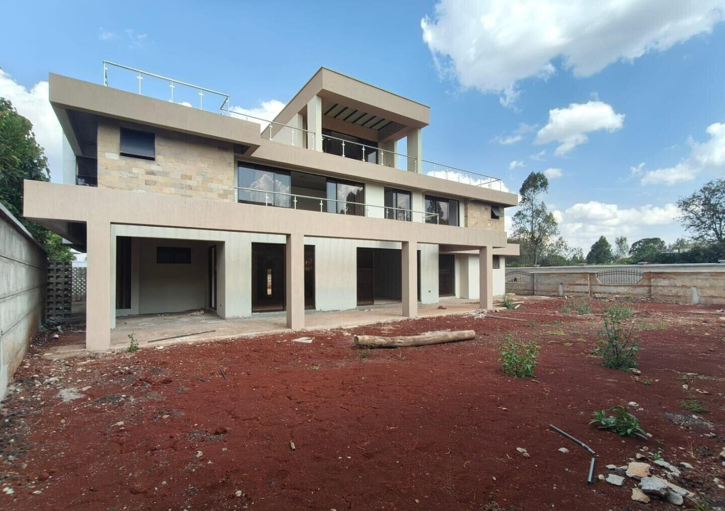 6-Bedroom Townhouse 80% Complete on Third-Acre – Karen