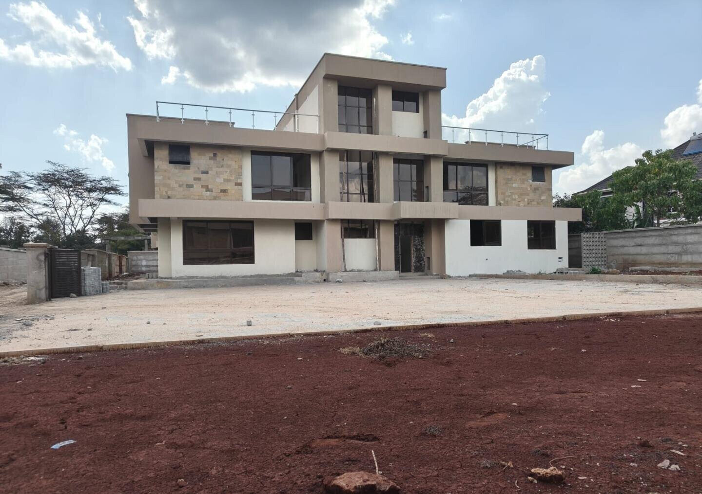6-Bedroom Townhouse 80% Complete on Third-Acre – Karen