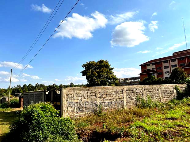Prime 0.05 Ha Commercial Plot for Sale in Kikuyu, Thogoto.