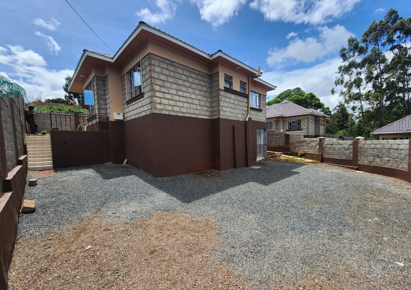 Gated 3BR Bungalow with Garden at KSh 65K