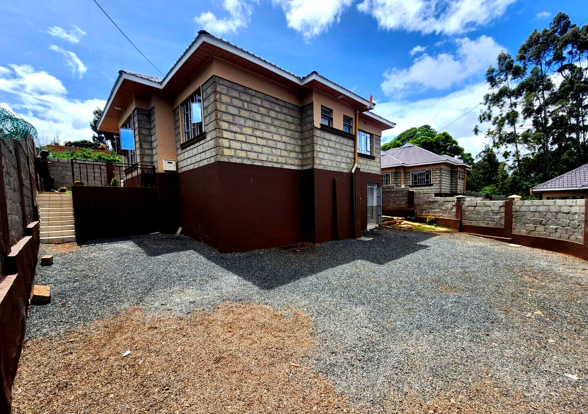 Gated 3BR Bungalow with Garden at KSh 65K