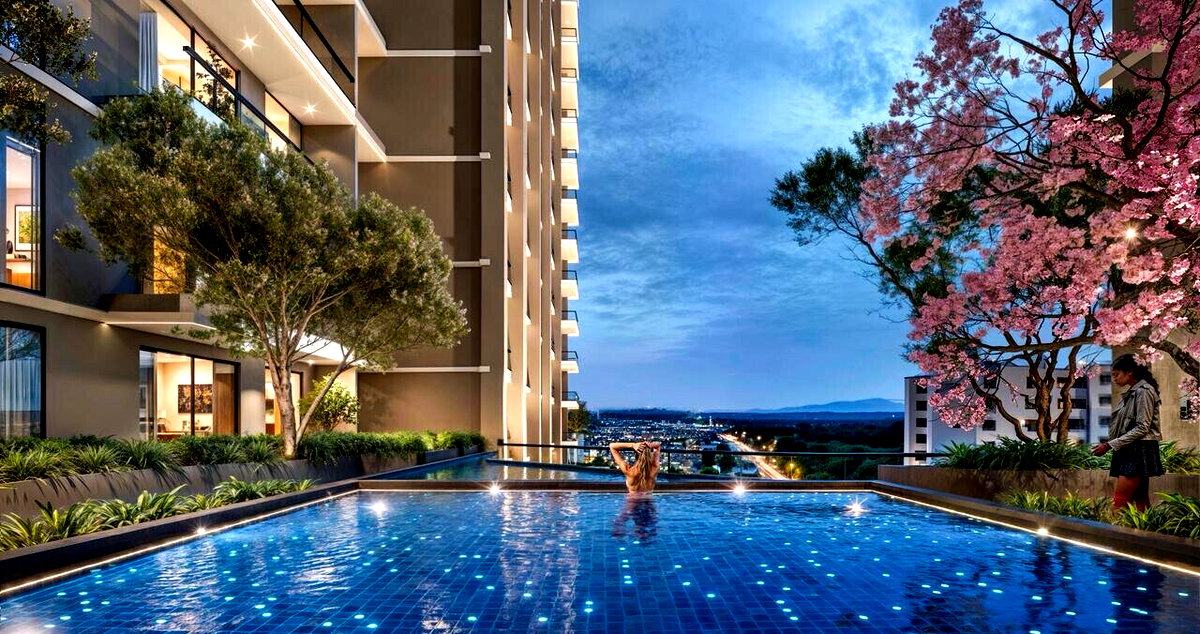 1BR with Pool & Gym, Walking Distance to Yaya Centre - Kilimani