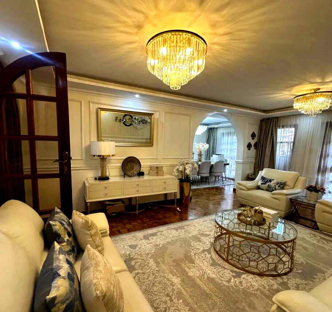 Newly Refurbished 4BR Maisonette with DSQ & Study - Kileleshwa