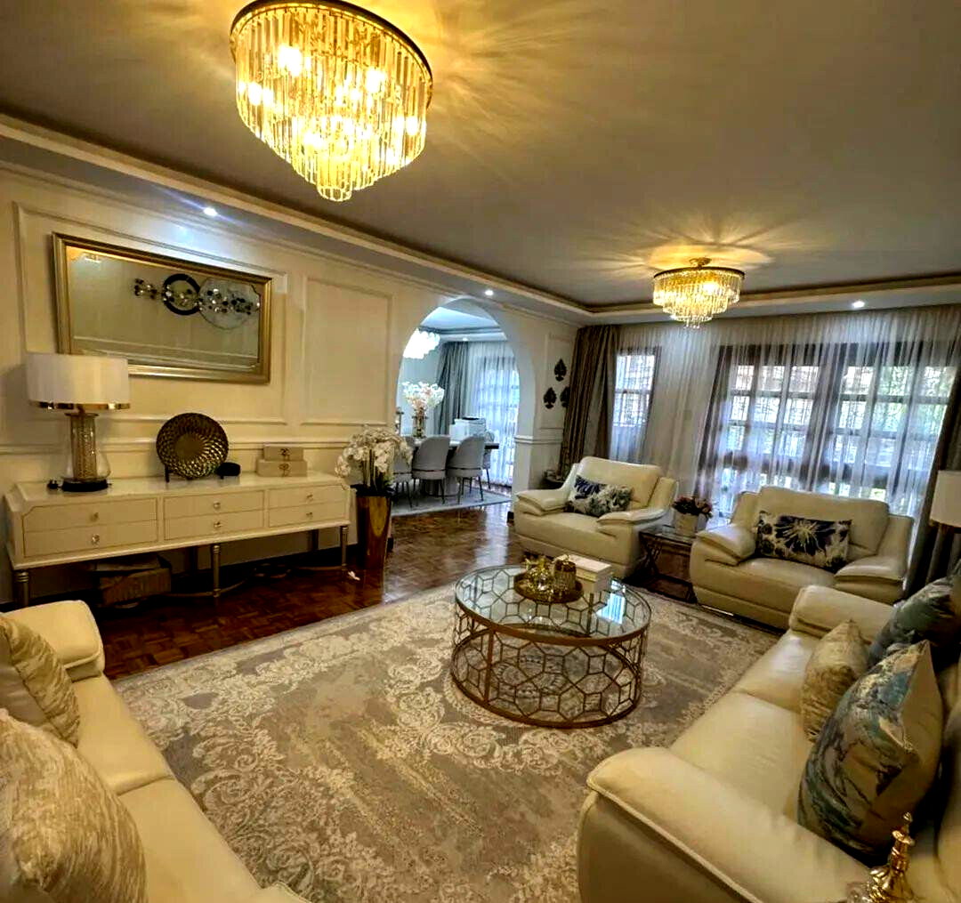 Newly Refurbished 4BR Maisonette with DSQ & Study - Kileleshwa