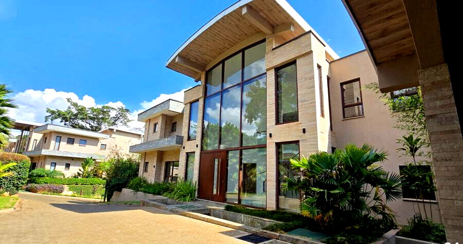 5BR Villa with Jacuzzi & Private Gym - Lower Kabete