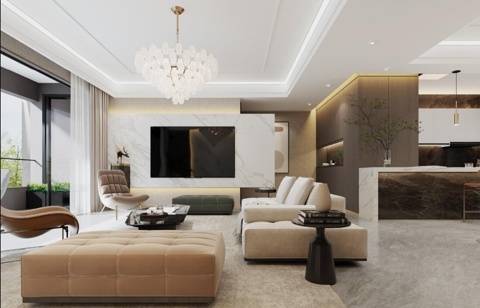 3BR Luxury Apartment with High-Speed Lifts & Gym - Kilimani