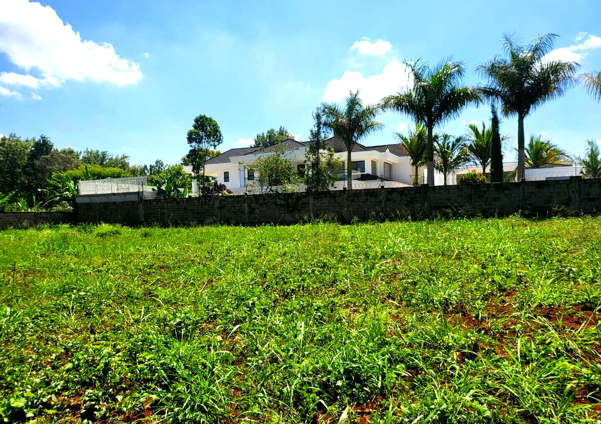 Half Acre Runda Plot at KSh 70M