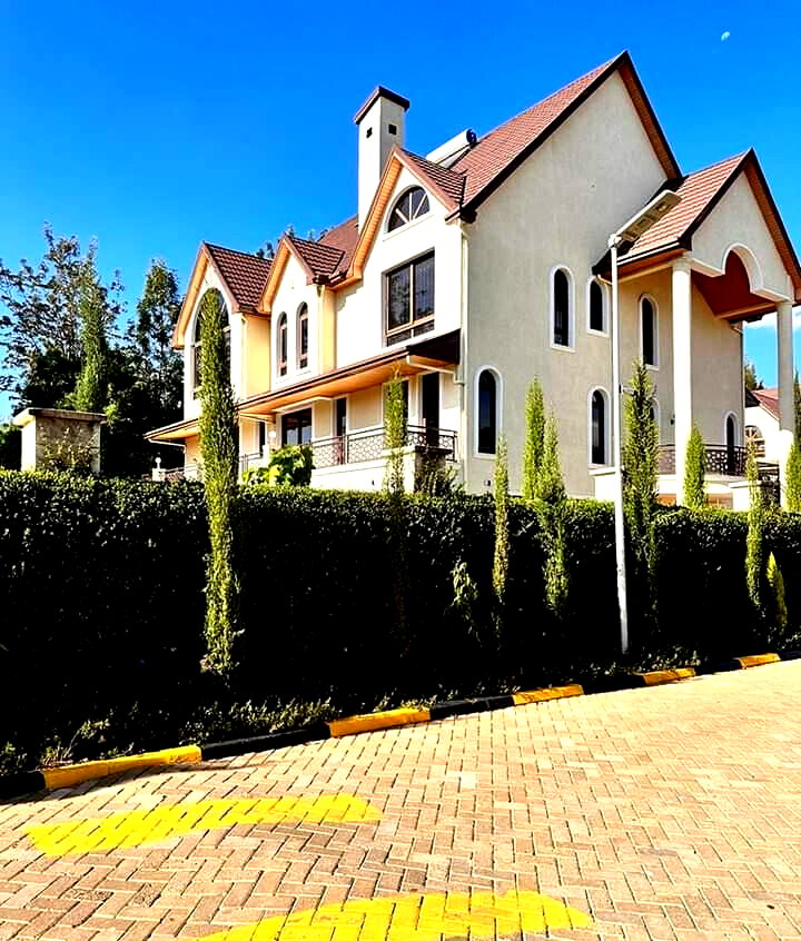 7-Ensuite Townhouse with DSQ & 24/7 Security – Karen Gated Community