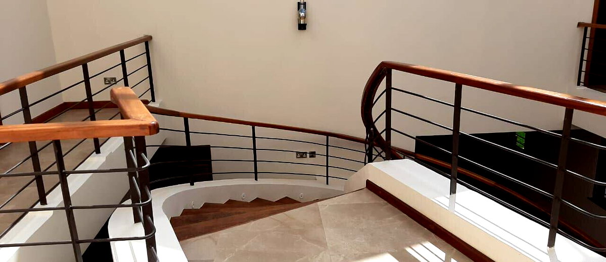 5-Ensuite Townhouse with Dual Kitchens & Courtyard Fireplace - Lower Kabete