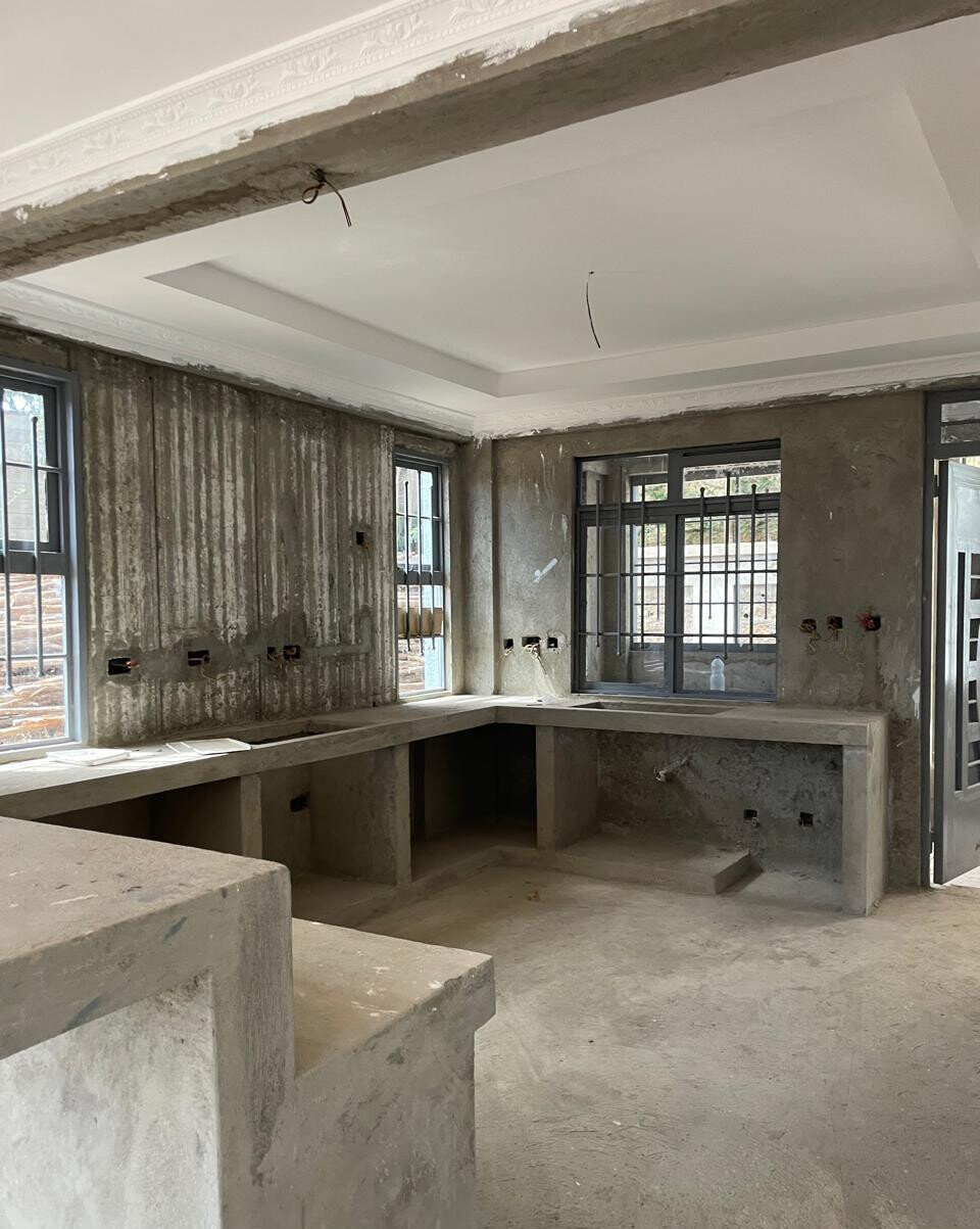 80% Complete 5BR Townhouse – Kerarapon, Nairobi