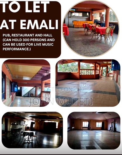 Hotel, Bar, Restaurant Big Hall To Let At Emali Town, Mombasa Road - Image 2