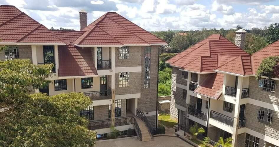 4BR Stone-Finished Villa with Jacuzzi & Gym - Ongata Rongai