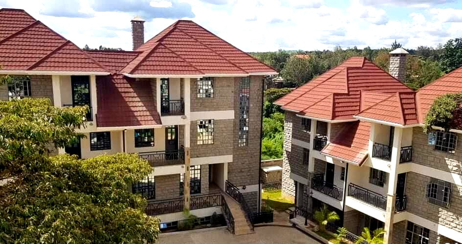 4BR Stone-Finished Villa with Jacuzzi & Gym - Ongata Rongai