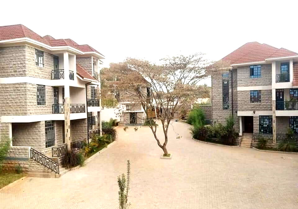 4BR Stone-Finished Villa with Jacuzzi & Gym - Ongata Rongai