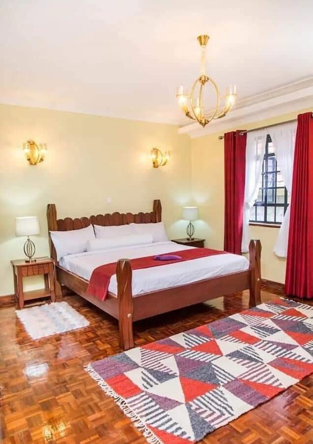 4BR Stone-Finished Villa with Jacuzzi & Gym - Ongata Rongai
