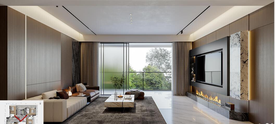 Forest-Front 2BR with Rooftop Lounge & Pool - Westlands