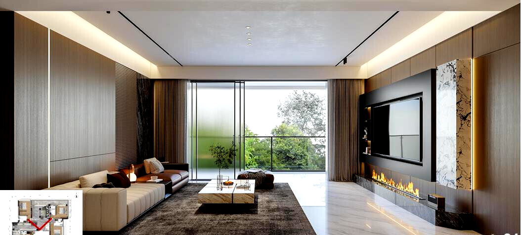 Forest-Front 2BR with Rooftop Lounge & Pool - Westlands