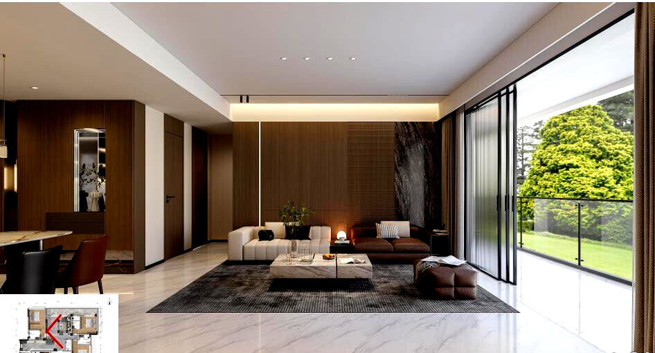 Forest-Front 2BR with Rooftop Lounge & Pool - Westlands