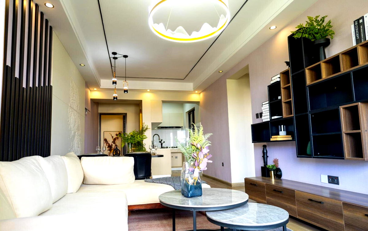Mini 1BR at Oak Breeze, 1-Min Walk to TDB Tower - Kilimani