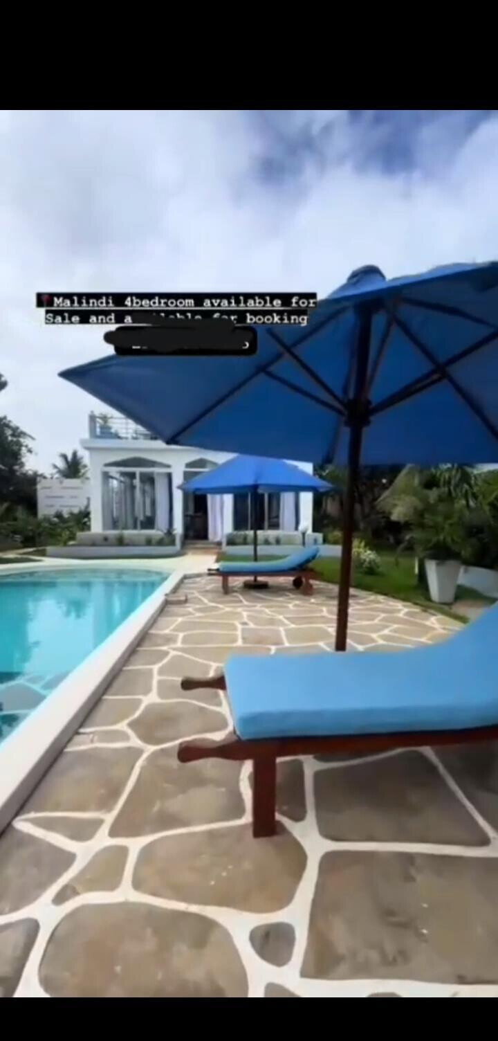 4BR Townhouse with Private Compound & Pool – Malindi