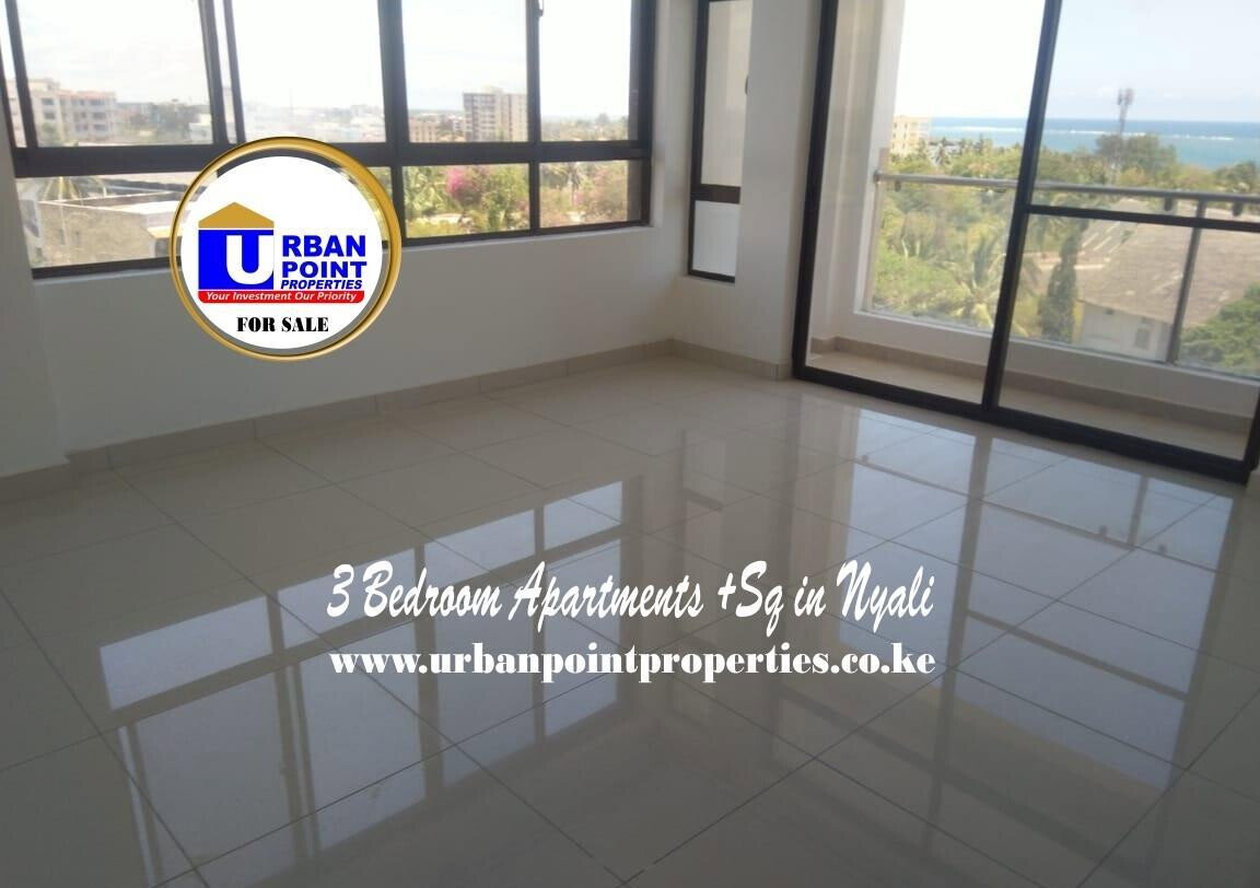 3BR All-Ensuite with Sunken Lounge & Beach Access - Nyali