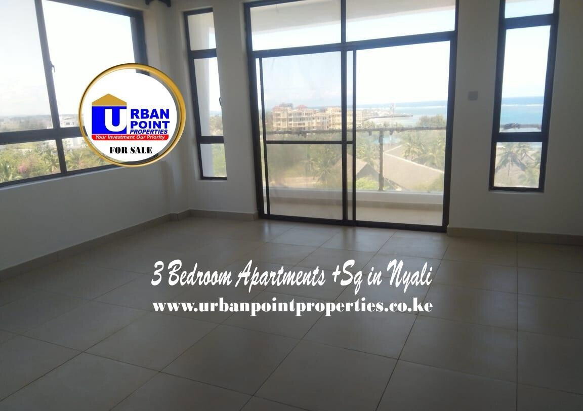 3BR All-Ensuite with Sunken Lounge & Beach Access - Nyali