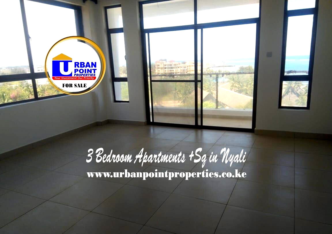 3BR All-Ensuite with Sunken Lounge & Beach Access - Nyali