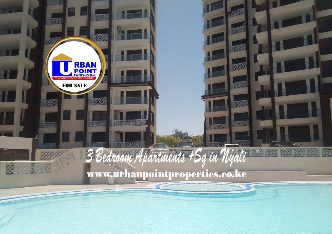 3BR All-Ensuite with Sunken Lounge & Beach Access - Nyali